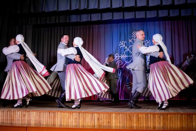 VPDK "Saime" Latvijas Republikas proklamēšanas 101. gadadienas koncertā Jumpravas pamatskolā 2019. gada 16. novembrī